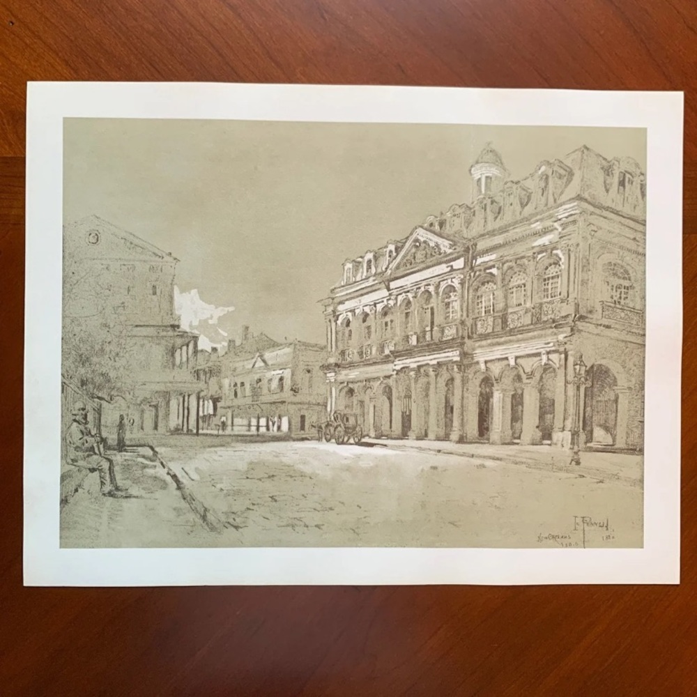 Vintage New Orleans Print